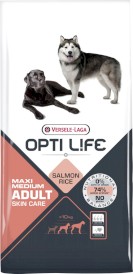 VERSELE LAGA Opti Life Adult Skin Care Maxi Medium 1kg