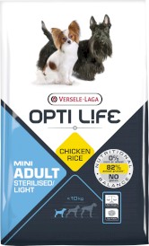 VERSELE LAGA Opti Life Adult Light Mini Chicken Rice 7,5kg