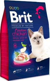 BRIT Premium by Nature Cat STERILISED Chicken 8kg