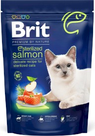 BRIT Premium by Nature Cat STERILISED Salmon 800g