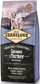 CARNILOVE Dog Puppies Salmon / Turkey 4kg - Zdjęcie główne