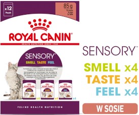 ROYAL CANIN Sensory Multipack w sosie 12 x 85g