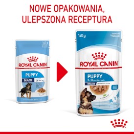 ROYAL CANIN Maxi Puppy w sosie 140g - Zdjęcie nr 3