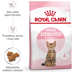 ROYAL CANIN Kitten Sterilised Feline 2kg - Zdjęcie główne