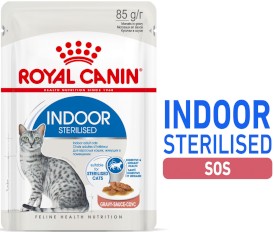 ROYAL CANIN Indoor Sterilised w sosie 85g - Zdjęcie główne