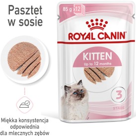 ROYAL CANIN KITTEN w pasztecie 12x85g - Zdjęcie nr 3