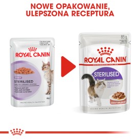 ROYAL CANIN Sterilised w sosie 12x85g - Zdjęcie nr 6