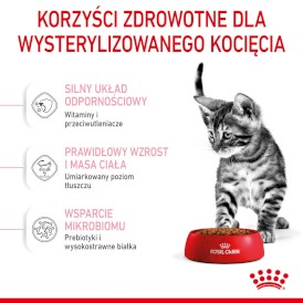 ROYAL CANIN Kitten Sterilised Feline 3,5kg - Zdjęcie nr 5