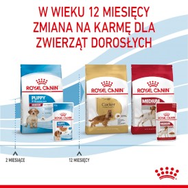 ROYAL CANIN Medium Puppy w sosie 10x140g - Zdjęcie nr 10