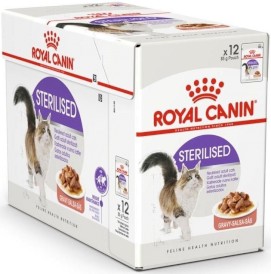 ROYAL CANIN Sterilised w sosie 12x85g - Zdjęcie główne