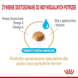 ROYAL CANIN Yorkshire Terrier 8+ Adult 3kg - Zdjęcie nr 4
