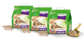 CAT'S BEST Smart Pellets Nature Gold Żwirek drewniany 3x10L/15kg