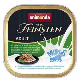 ANIMONDA Vom Feinsten Adult Milkies Królik Mleko Sos 100g - Zdjęcie główne