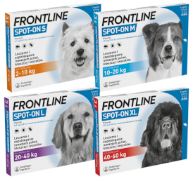 FRONTLINE Spot-On Krople na kleszcze dla psa do 10kg S 1szt.