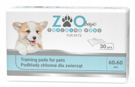 ZOO Basic Podkład higieniczny dla zwierząt 60x60cm 30szt. - Zdjęcie główne