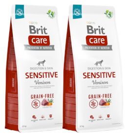 BRIT Care Dog Grain Free SENSITIVE Venison 2x12kg - Zdjęcie główne