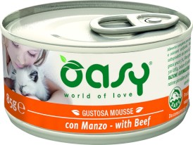 OASY Cat Caprice Mousse Kot Beef Wołowina 85g - Zdjęcie nr 2