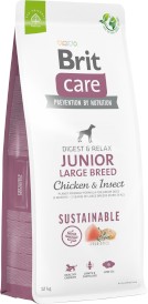 Brit Care Dog Sustainable Junior Large Breed Chicken Insect 12kg