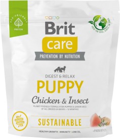 Brit Care Dog Sustainable Puppy Chicken Insect 1kg - Zdjęcie nr 2