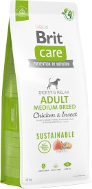Brit Care Dog Sustainable Adult Medium Breed Chicken Insect 12kg - Zdjęcie główne