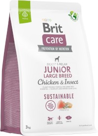 Brit Care Dog Sustainable Junior Large Breed Chicken Insect 3kg - Zdjęcie główne