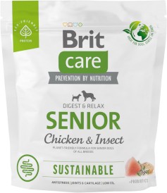 Brit Care Dog Sustainable Senior Breed Chicken Insect 1kg - Zdjęcie nr 2