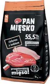 PAN MIĘSKO Cielęcina z Indykiem dla psa M 9kg - Zdjęcie główne