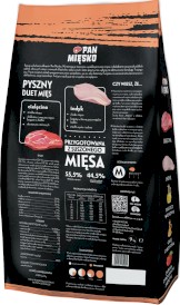 PAN MIĘSKO Cielęcina z Indykiem dla psa M 9kg - Zdjęcie nr 2