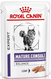 ROYAL CANIN VCN MATURE CONSULT BALANCE Feline pasztet 85g - Zdjęcie główne