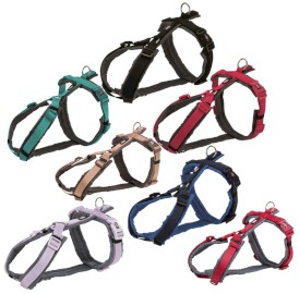 TRIXIE Szelki Trekking Premium XL morski-grafit - Zdjęcie nr 2