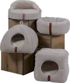 ZOLUX Legowisko dla kota Paloma Cube 2w1 szare - Zdjęcie nr 8
