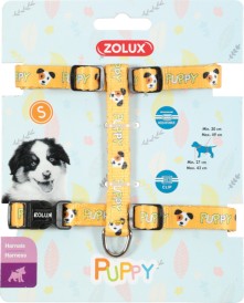 ZOLUX Puppy Mascotte Szelki S dla szczeniaka 13mm Żółte - Zdjęcie główne