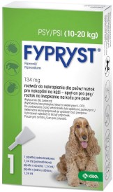FYPRYST Spot-On Psy 10-20kg Krople na kleszcze pchły 1szt. - Zdjęcie nr 2