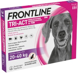 FRONTLINE TRI-ACT Spot-On L 20-40kg na kleszcze i owady 3szt. - Zdjęcie nr 3