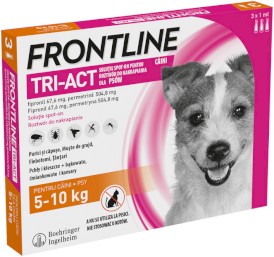 FRONTLINE TRI-ACT Spot-On S 5-10kg na kleszcze i owady 1szt. - Zdjęcie nr 3