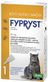 FYPRYST Spot-On KOT Krople na kleszcze pchły 3szt. - Zdjęcie nr 3