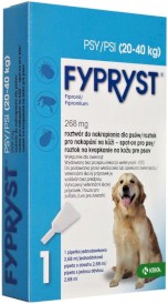 FYPRYST Spot-On Psy 20-40kg Krople na kleszcze pchły 3szt. - Zdjęcie nr 3
