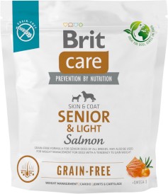BRIT Care Dog Grain Free SENIOR / LIGHT Salmon 1kg - Zdjęcie nr 2