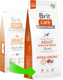 Brit Care Dog Hypoallergenic Adult Medium Lamb 12+2kg - Zdjęcie nr 4