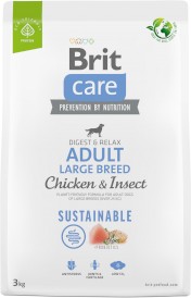 Brit Care Dog Sustainable Adult Large Chicken Insect 3kg - Zdjęcie nr 2