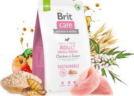 BRIT Care Dog Sustainable Adult Small Chicken Insect 1kg