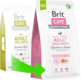 BRIT Care Dog Sustainable Adult Small Chicken Insect 7kg - Zdjęcie nr 4
