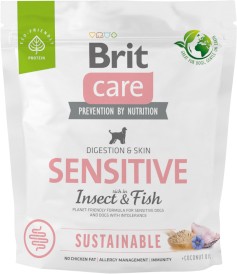 BRIT Care Dog Sustainable Sensitive Insect Fish 1kg - Zdjęcie nr 2