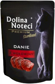 DOLINA NOTECI Premium Kot Sterilised Danie z Wołowiny PAKIET 10x85g - Zdjęcie nr 2