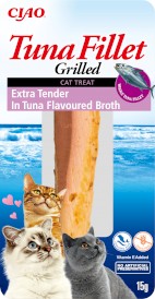 INABA Cat Tuna Fillet Extra Tender in Tuna Delikatny 15g