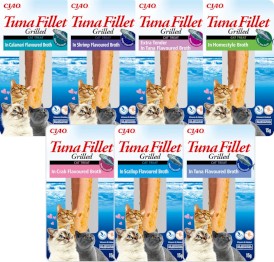 INABA Cat Tuna Fillet in Homestyle Bulion Domowy 15g - Zdjęcie nr 2