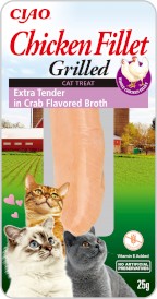 INABA Cat Chicken Fillet Extra Tender in Crab w Krabach 25g - Zdjęcie główne
