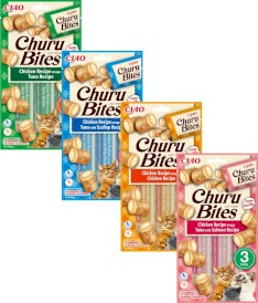 INABA Cat Churu Bites Chicken Recipe Kurczak 3x10g - Zdjęcie główne