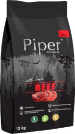 Dolina Noteci PIPER Animals Pies Adult Wołowina 12kg - Zdjęcie główne