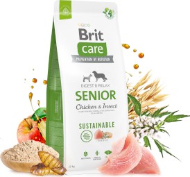 Brit Care Dog Sustainable Senior Breed Chicken Insect 3kg - Zdjęcie nr 3